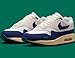 Nike Air Max 1 Mens-Size 10, Sail/Deep Royal Blue