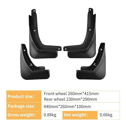 Guardabarros delanteros y traseros para Avatar 07 2024 (Kit completo de 4 salpicaderas) 3