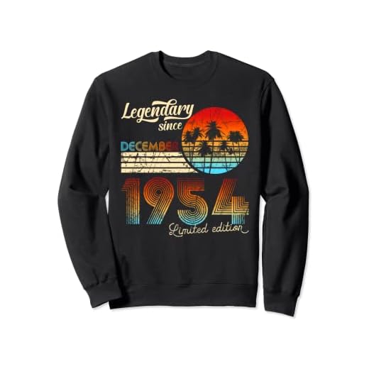 Legendario De Cumpleaños Desde Diciembre De 1954 Regalo. Sudadera