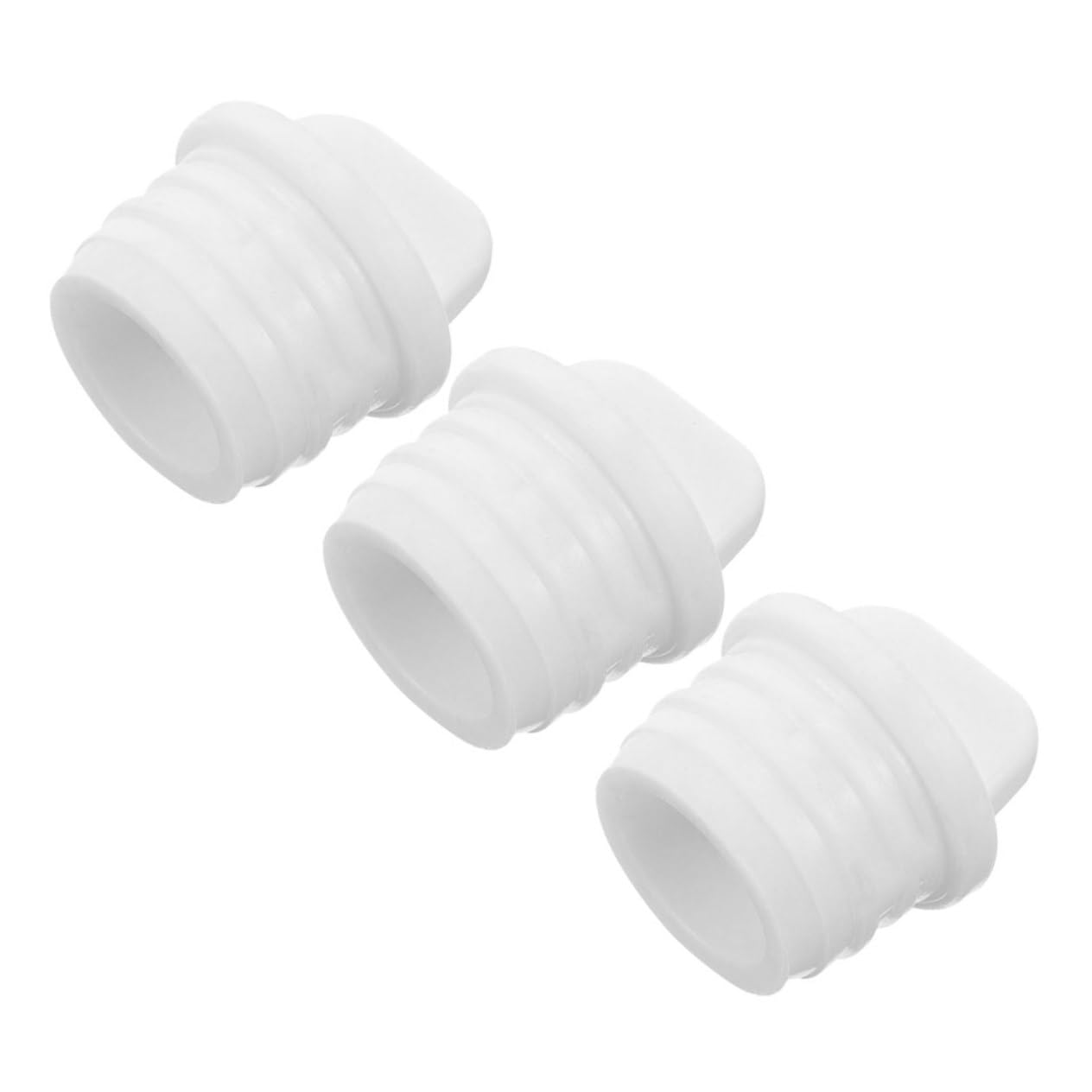 Ipetboom 3pcs Rubber Drain Plugs for Mop Buckets Leakproof Stoppers for Water Outlets Compatible with Various Models Easy to Clean and Maintain