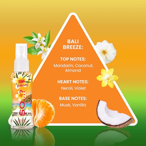 So…? Escapes Womens Gift Set, with Ibiza Dream, Bali Breeze, Mykonos Nights & Majorca Love, Fragrance Spray Set (4 x 50ml) - Image 5