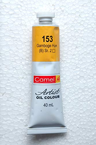 Image of Camlin Ltd Artist Oil Colour 40 ml Pack Of One (GAMBOGE HUE 153)