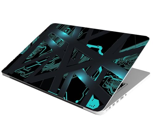 Image of Laptop Skin Stickers HD Quality Sticker for Laptops Upto 15.6 inch (Dustproof|Waterproof|Scratchproof|Reusable) - Circuit RON1