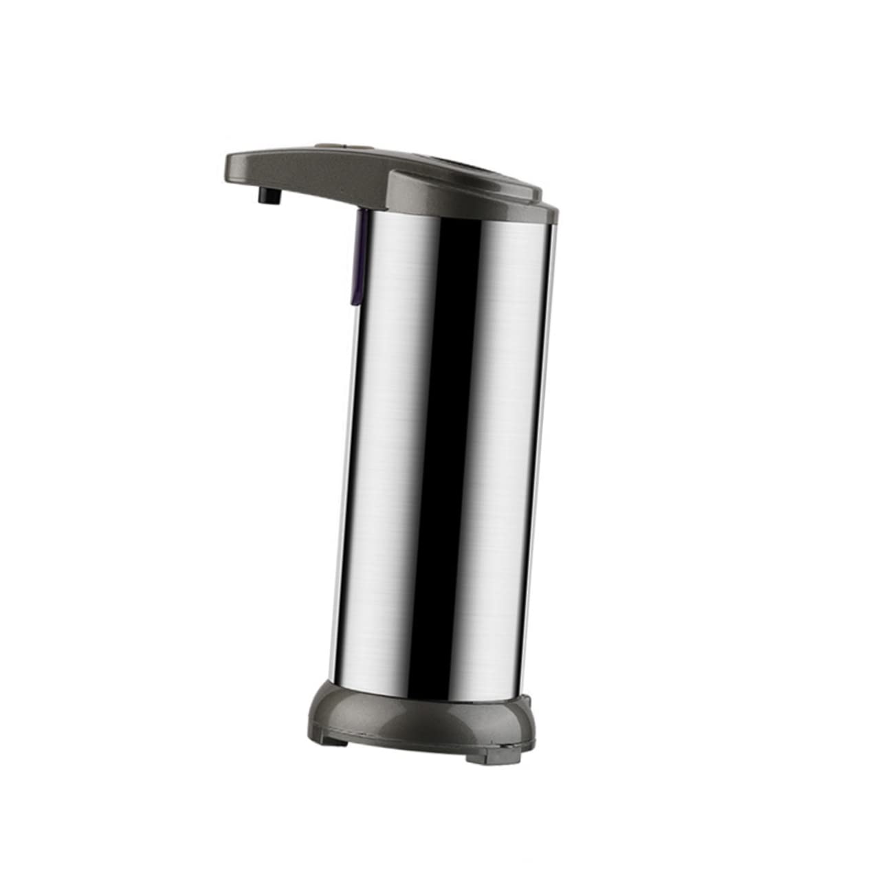 Erogatore Automatico Sapone in Acciaio Inox 250ml Argento | Abs, Quantità 1 Pezzo, Facile da Pulire, Funzione Anti-perdita per Balconi e Cucine Colore Casuale