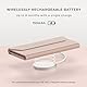 SATECHI FindAll Smart Brillenetui mit Find My Standortverfolgung, Ortung, Tracker, faltbar & tragbar, kabellos aufladbar, Trennungsalarm, lauter Signalton, komp. Brillen & XR/AR-Brillen – Desert Rose