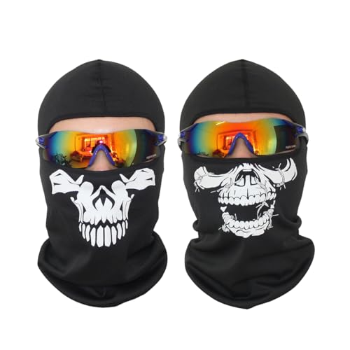 WeddHuis 2 Stück Ghost Maske Call of Balaclava Call of Duty Sturmhaube...