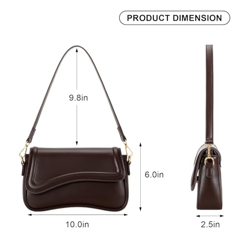 Image of KKXIU Shoulder Bag for Women Small Clutch Purses Cute Hobo Handbag Trendy Underarm Bag