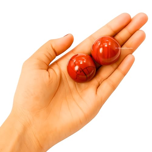 Image of Certified Red Jasper Crystal Ball for Meditation