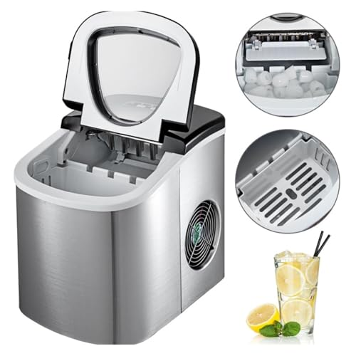 Máquina automática portátil para hacer hielo para uso doméstico miniatura 2