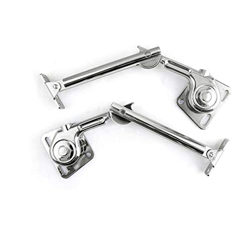 UNEGRS Hidden Hinges,Cabinet Hinges,Cabinet Hinges,Hidden Hinges,Butt Hinges 2pcs Kitchen Cupboard Hidden Door Hinges, Door Support Bar Furniture Support Hinge