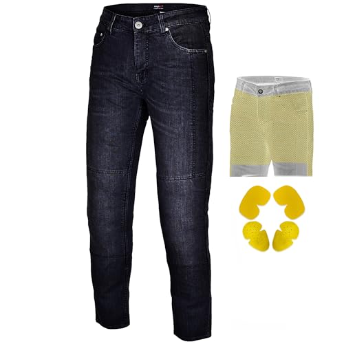 RIDERACT Kevlar Reinforced Biker Jeans