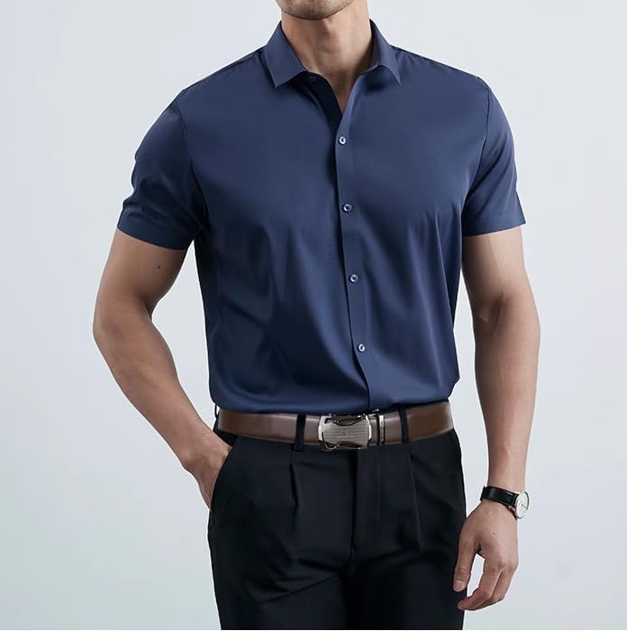 BOSTANTEN Mens Belt Leather Ratchet Belt For Men Dress and Casual with Adjustable Buckle, Trim to Fit - Image 2