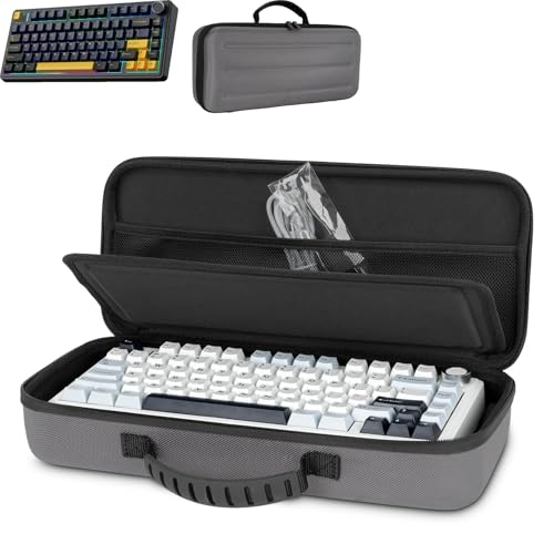 Étui AULA F75 anti-choc avec coque EVA pour clavier nomade