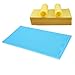 Zerodis 2PCS Beeswax Press Sheet, Rubber Blue Bee Keeping Supplies Nest Box Foundation Beeswax Sheets Beekeeper Equipment