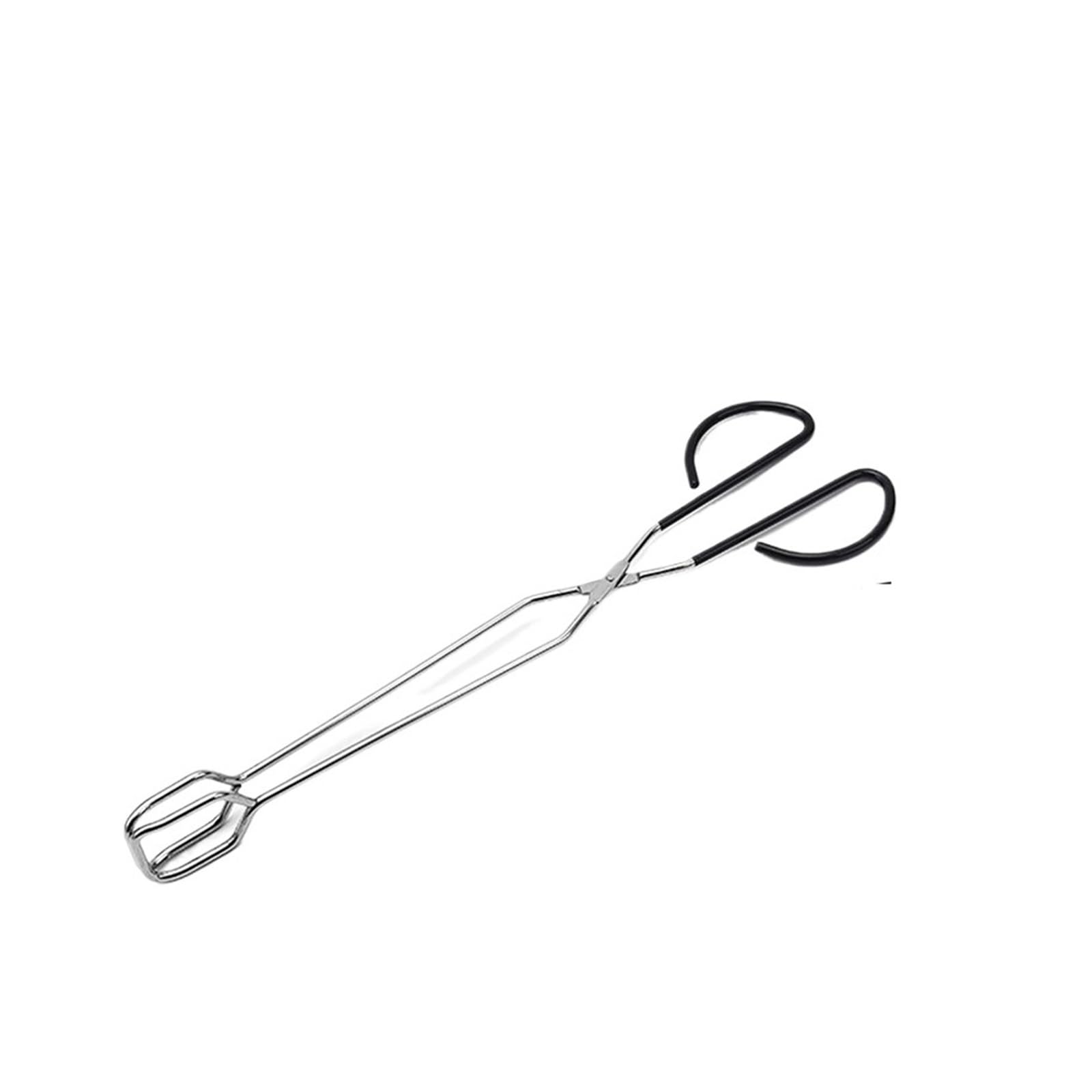 Fire Tongs Scissor Tongs 41cm Stainless Steel Barbecue Grilling Clip BBQ Tool Kitchen
