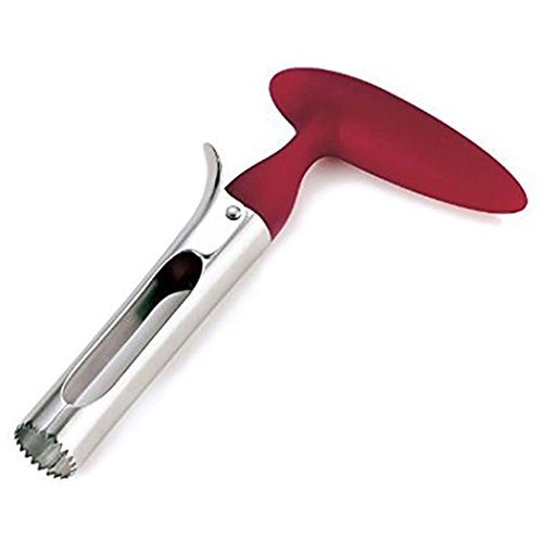 Xubox Apple Corer, Good Grips Food Grade Stainless Steel Apple Core Remover With Sharp Serrated Blade, Premium Kitchen Utensil & Gadget For Coring, Perfect Tool For Pear & Other Fruits Core Remover #TOP1