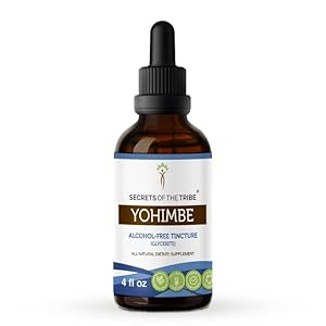 Secrets of the Tribe Yohimbe Tincture Alcohol-Free Extract, High-Potency Herbal Drops, Tincture Made from Wildcrafted…