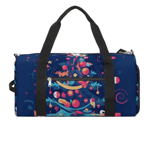 Sac de sport compartiment à chaussures petit format gym voyage mixte