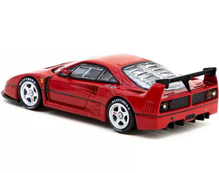 1:64 Diecast Model Car Compatible with Ferrari F40 LM Red Road64