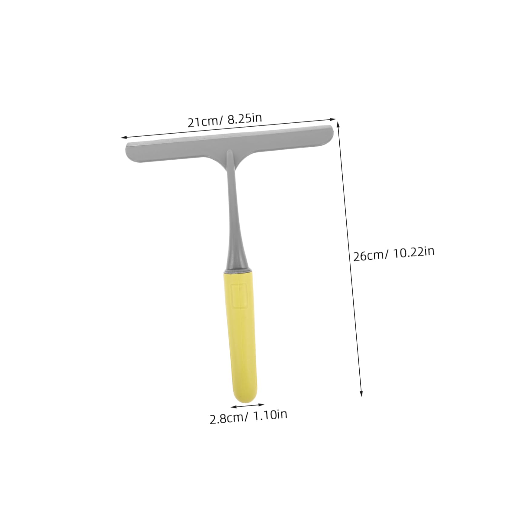 LIFKOME Shower Wiper Tool for Easy Bathroom Cleaning Portable Glass Scraper for Mirrors and Compact Design for Efficient Car and Home Use