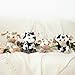 Tezituor 4 Pcs Cow Stuffed Animal Bulk 10'' Cow Plush Toys Soft Cow Plushies Farm Animal Party Decor Christmas Birthday Gifts for Boys Girls