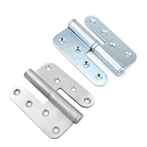 Charnière de porte droite en acier pour boîtier de commande électrique - 2