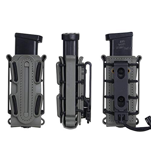 Idogear Mag Pouch Pistol Magazine Pouches 9Mm Softshell Adjustable Universal Mag Carrier .40 S&W .45 Acp With Belt&Molle Clips (Foliage Green) #TOP2