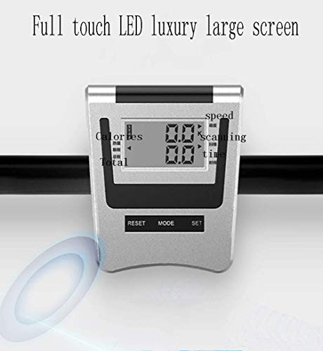 Image of Folding Treadmills Treadmill Home Fitness Mute Widening Foldable Middle Aged and Elderly Walkinghine Home Equipment Indoor Flat