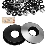 Taille Parfaite: La taille de la Rondelles d'étanchéité EPDM est M8 x 19 mm (ID : 8 mm, OD : 19 mm, épaisseur : 2.5mm), vous recevrez 50 pièces de Rondelles d'étanchéité EPDM en Acier Inoxydable, ce qui est une quantité suffisante pour répondre à vos besoins quotidiens.