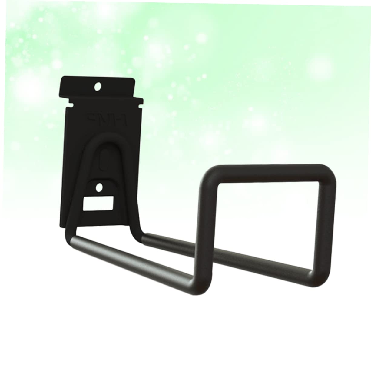 Mikikit 2Pcs Wall Mount Flip Up Bike Storage Hooks Durable Black Hangers for Garage Home Space Saving Bike Wall Rack for All Bicycle Types Easy to Install Solid Construction