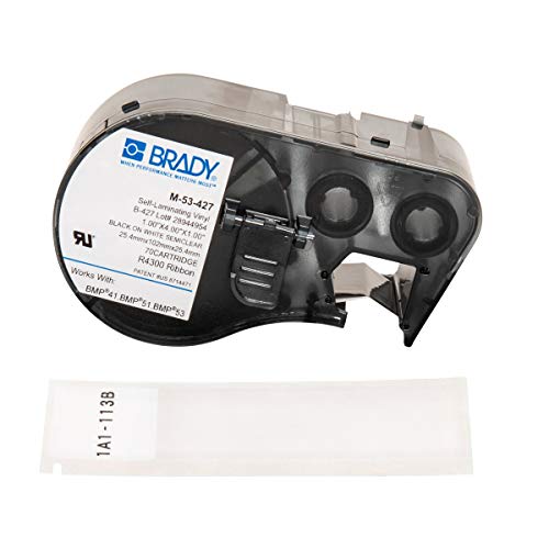 Brady M-53-427 Labels for BMP53/BMP51 Printers,1.0