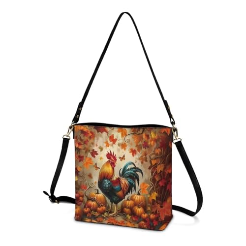 Image of HUGS IDEA Hoho Bag for Women Crossbody Purse Leather Handbags Laides Shoulder Bags