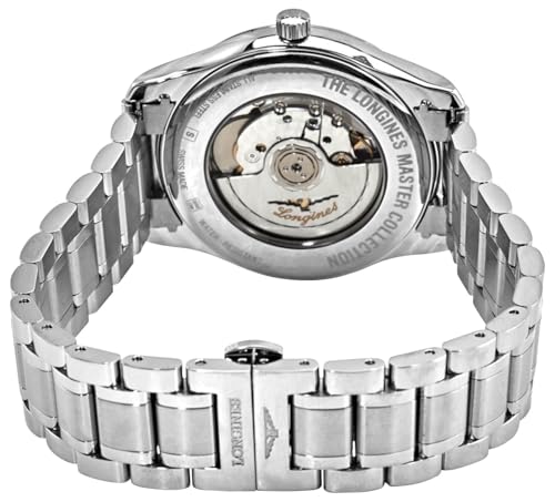 Longines Master Collection Automatic Annual Calendar Black Barleycorn Dial Men's Watch L292045163