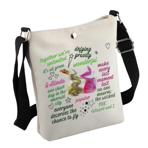 MNIGIU W Musical Inspired Gift W Crossbody Bag W Musical Lover Gift For Actor Actress - Main Image