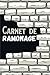 Carnet de Ramonage: Cahier de suivi à remplir avec certificat, facture, pièces défectueuses remplacées - Journal de bord pour enregistrer, organiser ... - Idée cadeau pour amateurs ou professionnels