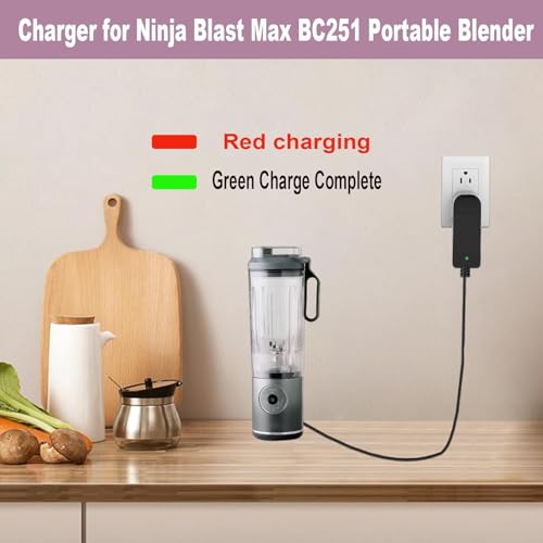 Cargador para Licuadora Ninja Blast Max BC251 miniatura 5