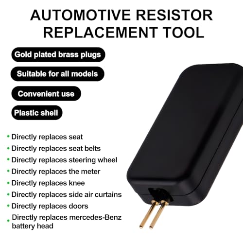 6 Pcs Universal Car Airbag Simulator Car SRS Airbag Diagnostic Recognition Tool SRS Troubleshooting Repair Tool for Diagnosis Troubleshooting Detection Universal Use for Most Vehicle Models