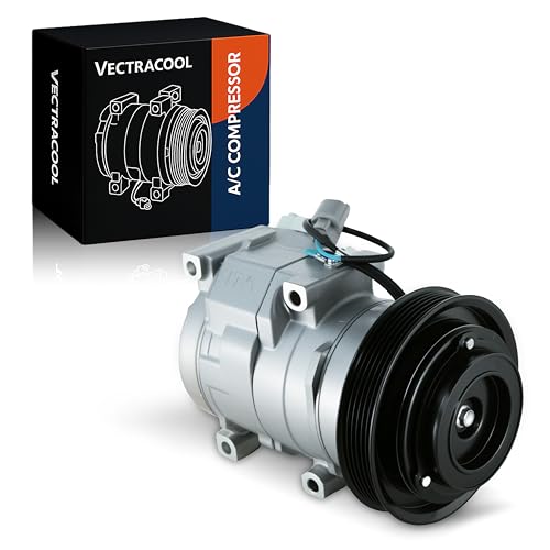38810RCAA01 Air conditioner A/C Compressor Compatible with Honda 2005-2007 Odyssey 3.5L V6 Pilot 2006-2008 & 2009-2010 Acura MDX Replacement # 38810RDJA01 38810RGLA01