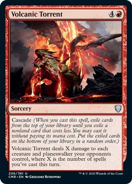 Magic: The Gathering - Volcanic Torrent - Commander Legends