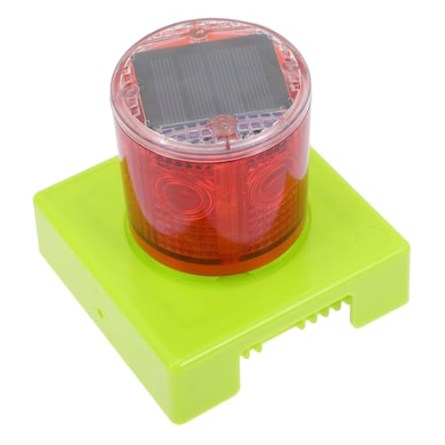 Balacoo Solar Powered Light Traffic Warning Beacon for Car Emergency LED Flashing Lamp for Night Use Bad Weather Safety
