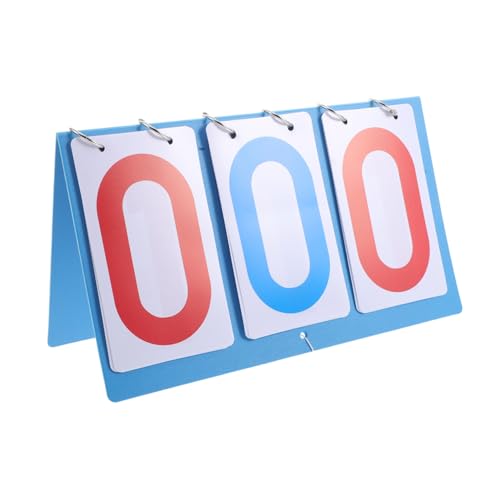 BCOATH Durable Scoreboard with High Visibility Numbers for Easy Volleyball and Basketball Games