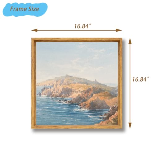 Image of Canvas Frames for 16 inchx16 inchPaintings with 0.6 inch~0.9 inch Deep Walnut