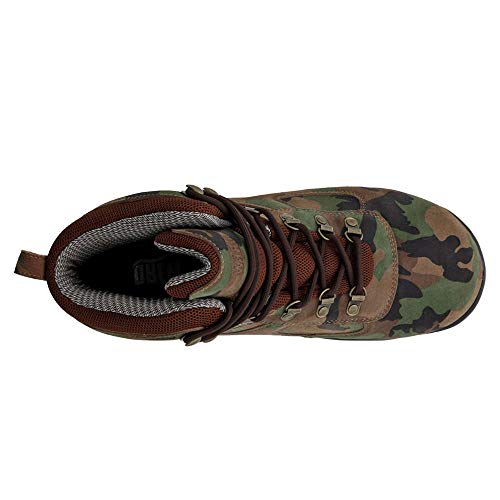 Drew Rockford Men's Orthopedic Boots Camo Suede Leather - 9 6e2