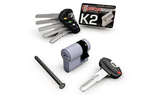 SECUREMME K2 European Security Cylinder With 5 Key Pot + Site Key
