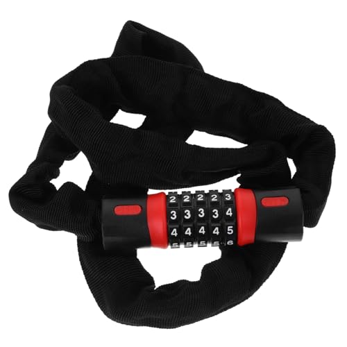 Abaodam Bicycle Security Chain Chain Lock for Bike Bike Lock Carbon Steel Material