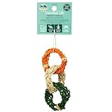 Oxbow Enriched Life Twisty Rings, Rabbit & Guinea Pig Toy, Hamster, Chinchilla & Rat Chew Rings, Small Pet Enrichment & Cage Accessory, Safe Natural Chew, Bunny Boredom Breaker, Enrichment Play Toy