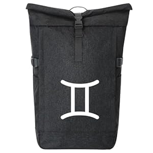 Huuraa Zwillinge Kurierrucksack Roll-Top 30-44 Liter