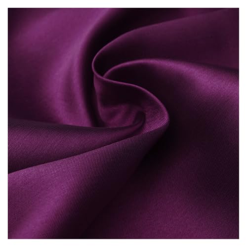 Tissu Satin de luxe rigide blanc ivoire 6 Yards x 1.5 M pour couture