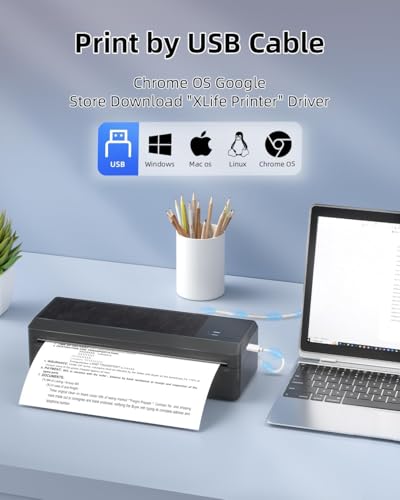 BORN4SHIP A4 Wireless Thermal Printer - Mobile & Inkless Printing - Image 3