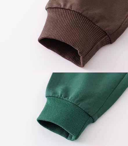 Image of Little Boys Jogger Pants Toddler Boys' Drawstring Elastic Waist Cotton Casual Sweatpants 1PC / 2 PCS Set